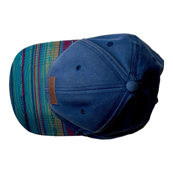 Vans Other - Vans “Off The Wall” ALLOVER IT snapback hat with 6-panel cotton Navy Crown | OS